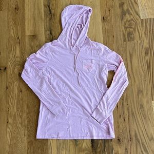 Womens Vineyard Vines Whale Hoodie Pocket Tee, Size: Small